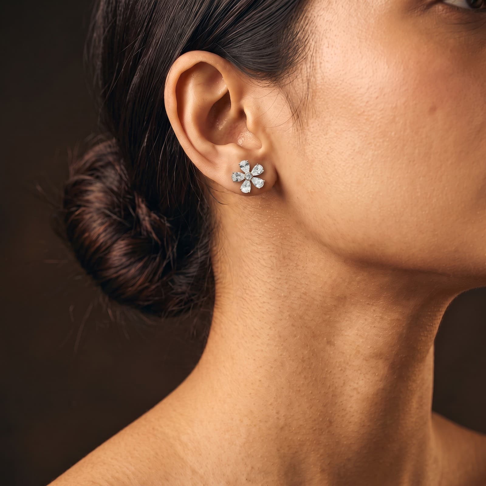 Blossom Spark Stud Earring