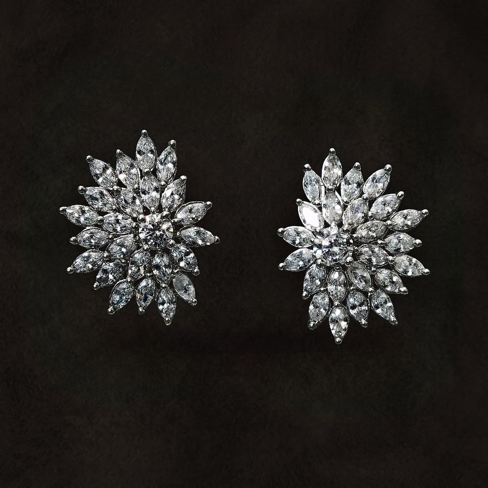 Celestial Snowflake Stud Earring