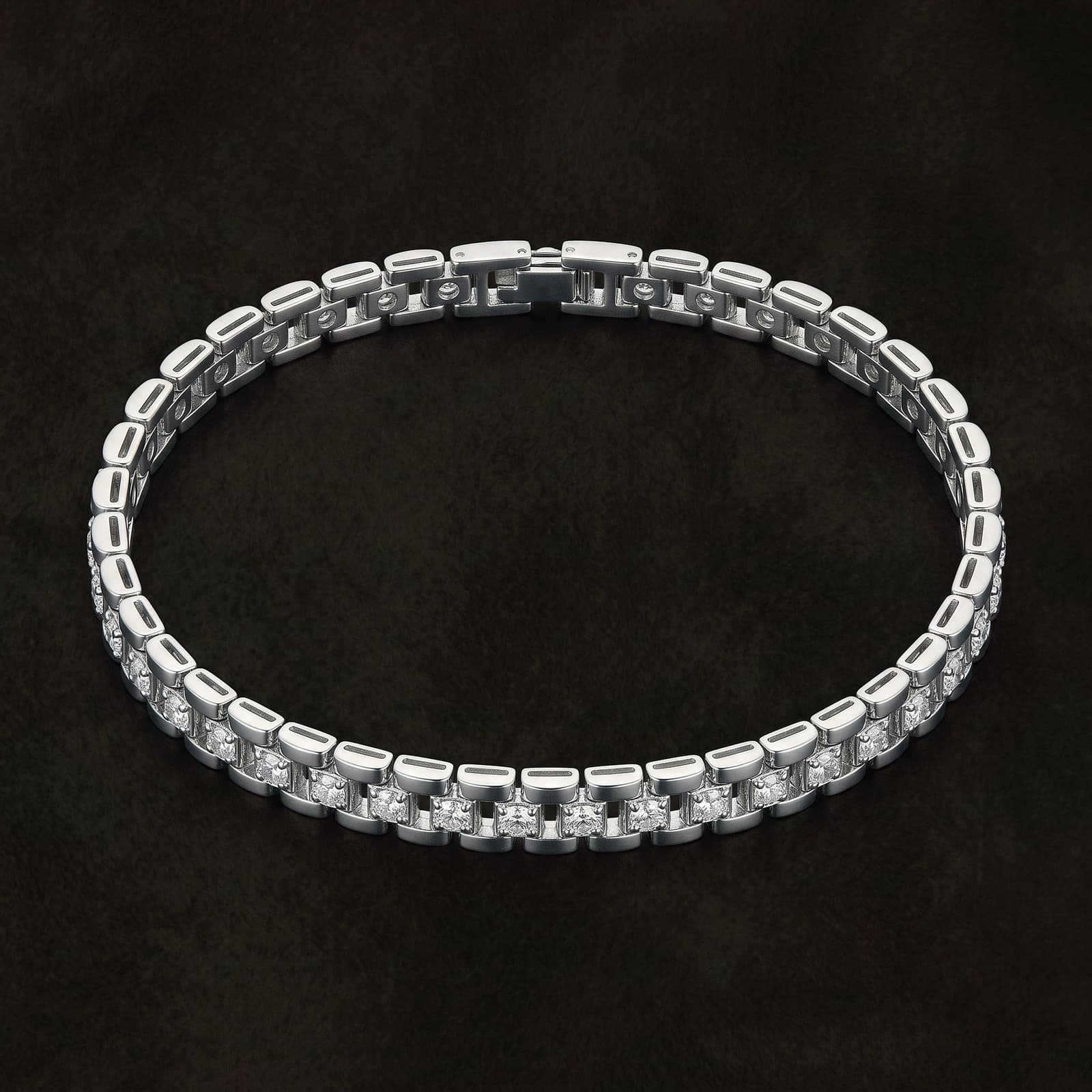 Crystal Grid Bracelet