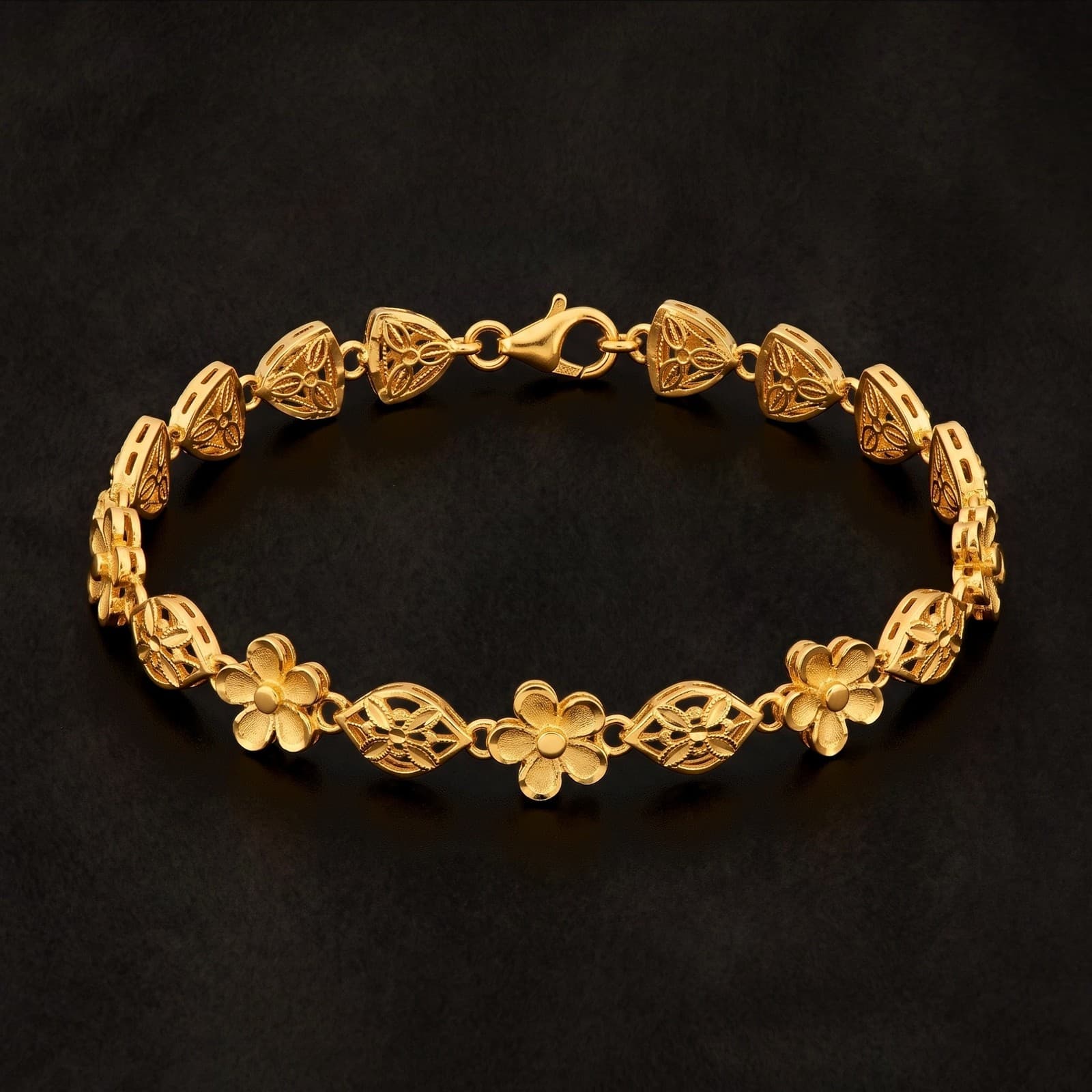 Golden Bloom Bracelet