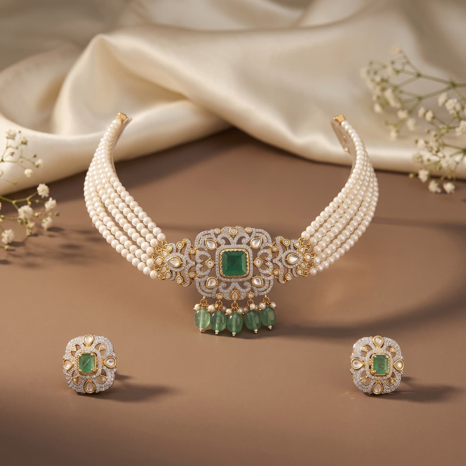 Maharani Pearl Choker