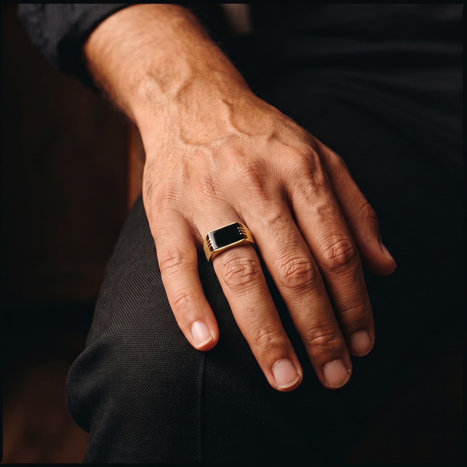 Midnight Onyx Ring