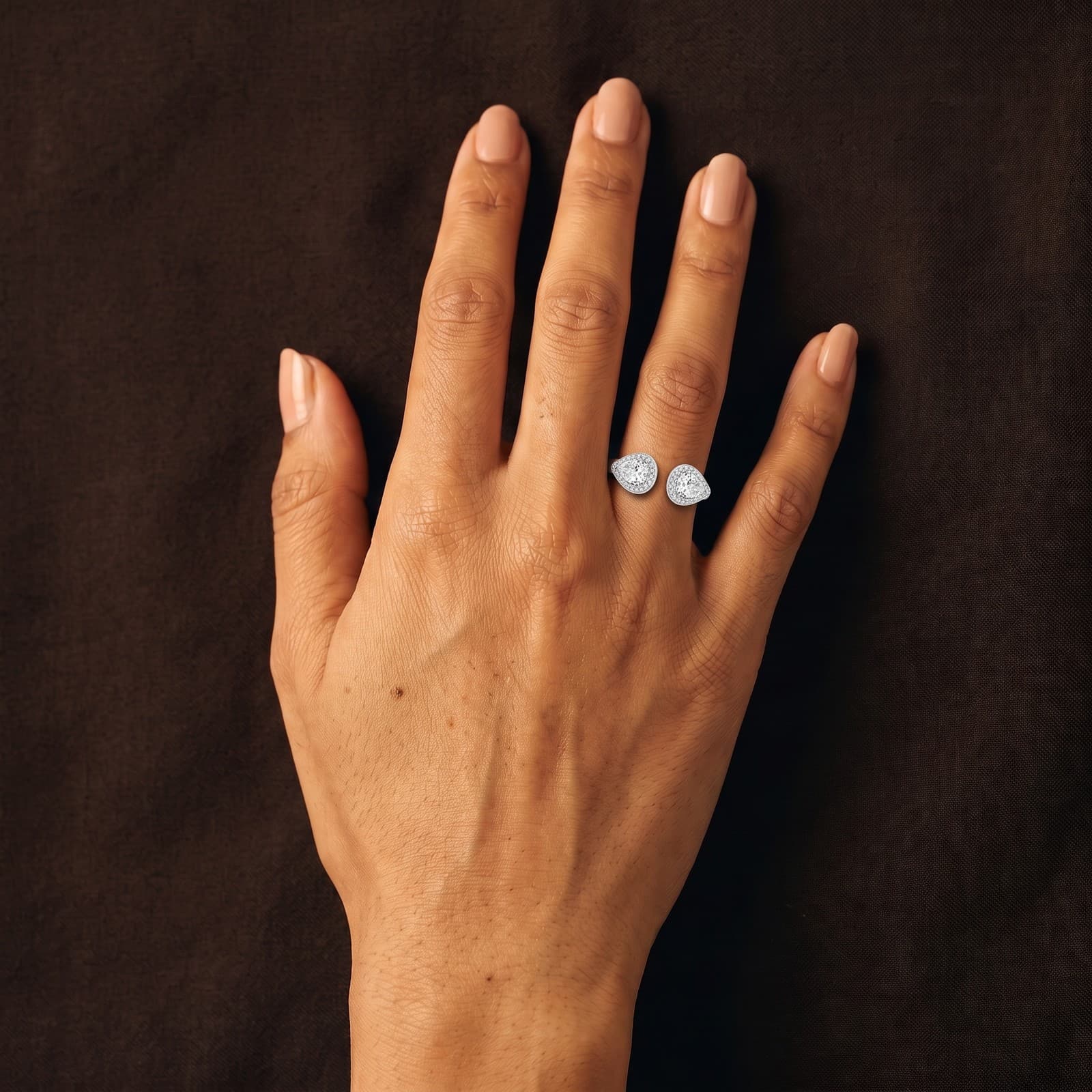 Mirror Drop Ring