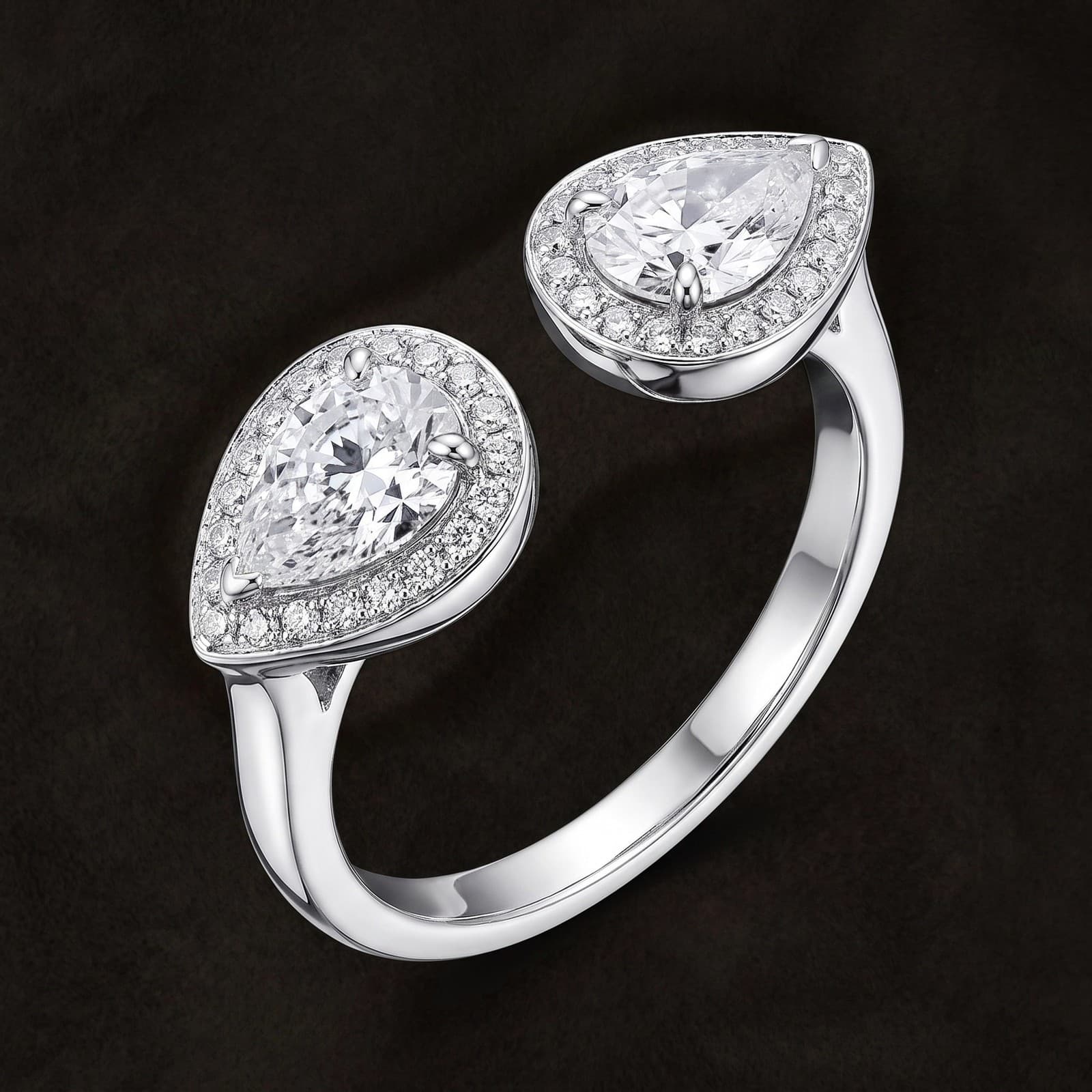 Mirror Drop Ring