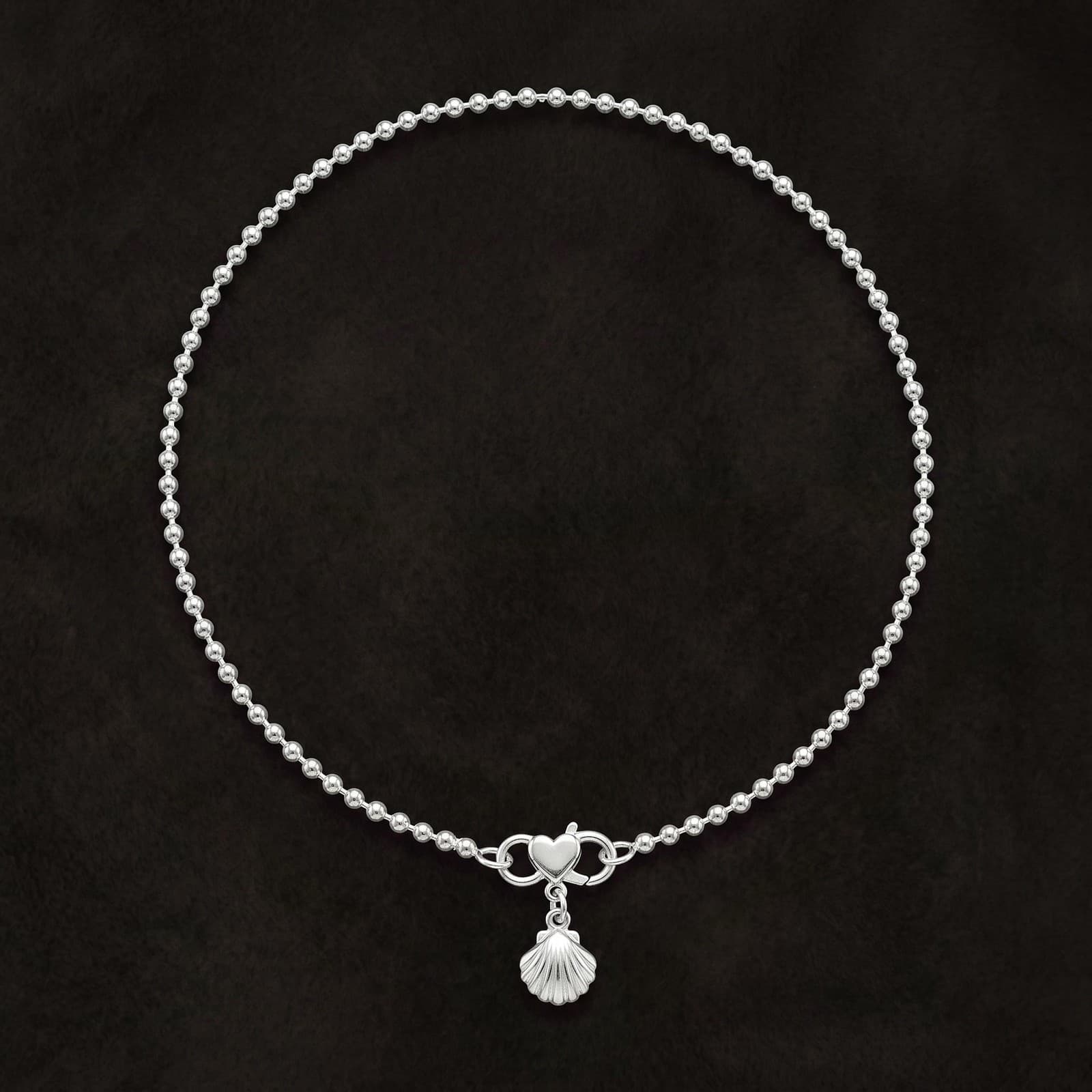 Moonbeam Beaded 925 Silver Payal