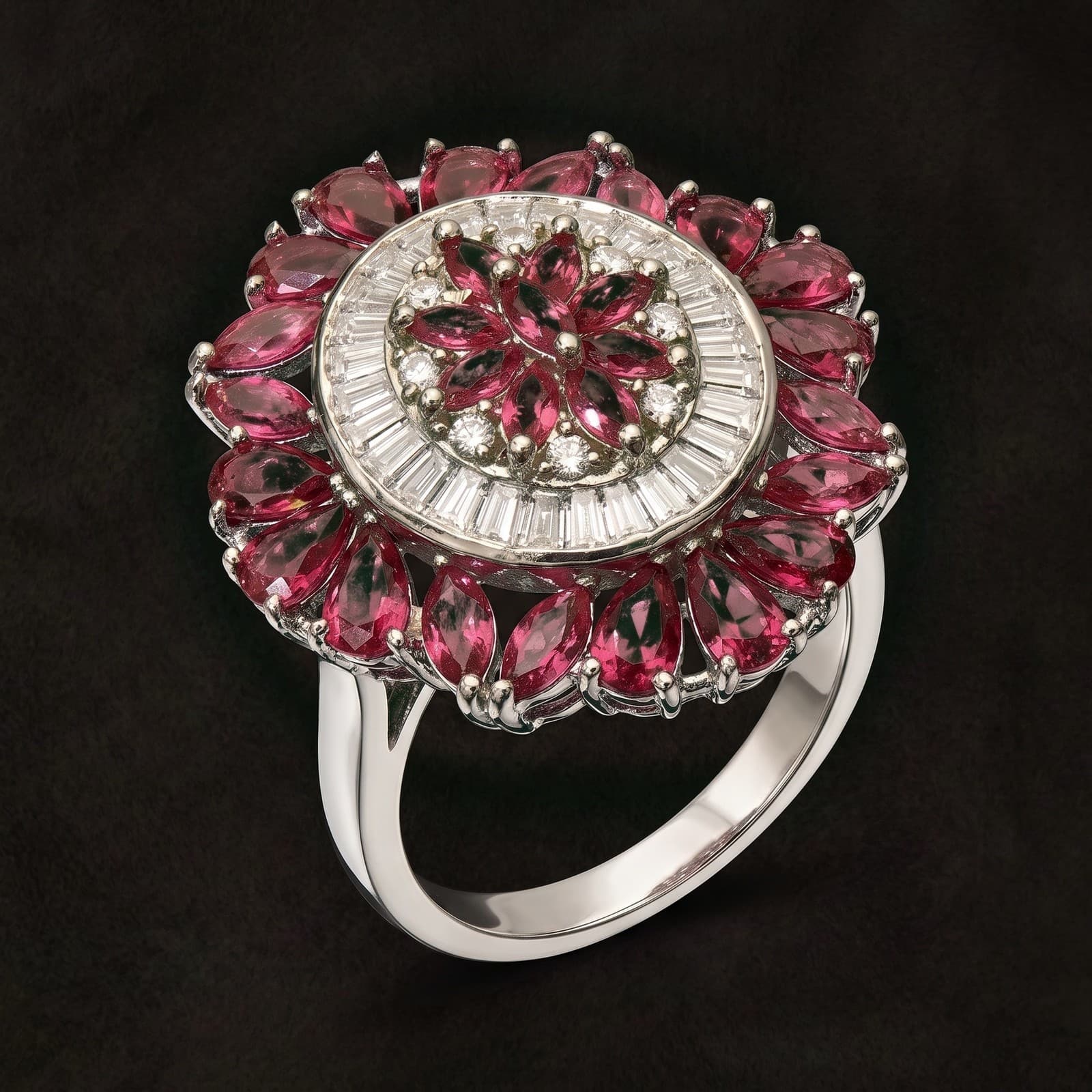 Pink Dalia Ring