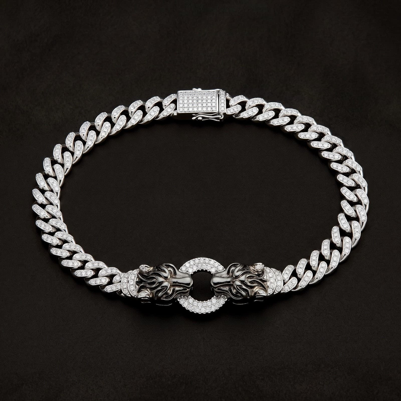 Royal Panther Cuban Bracelet