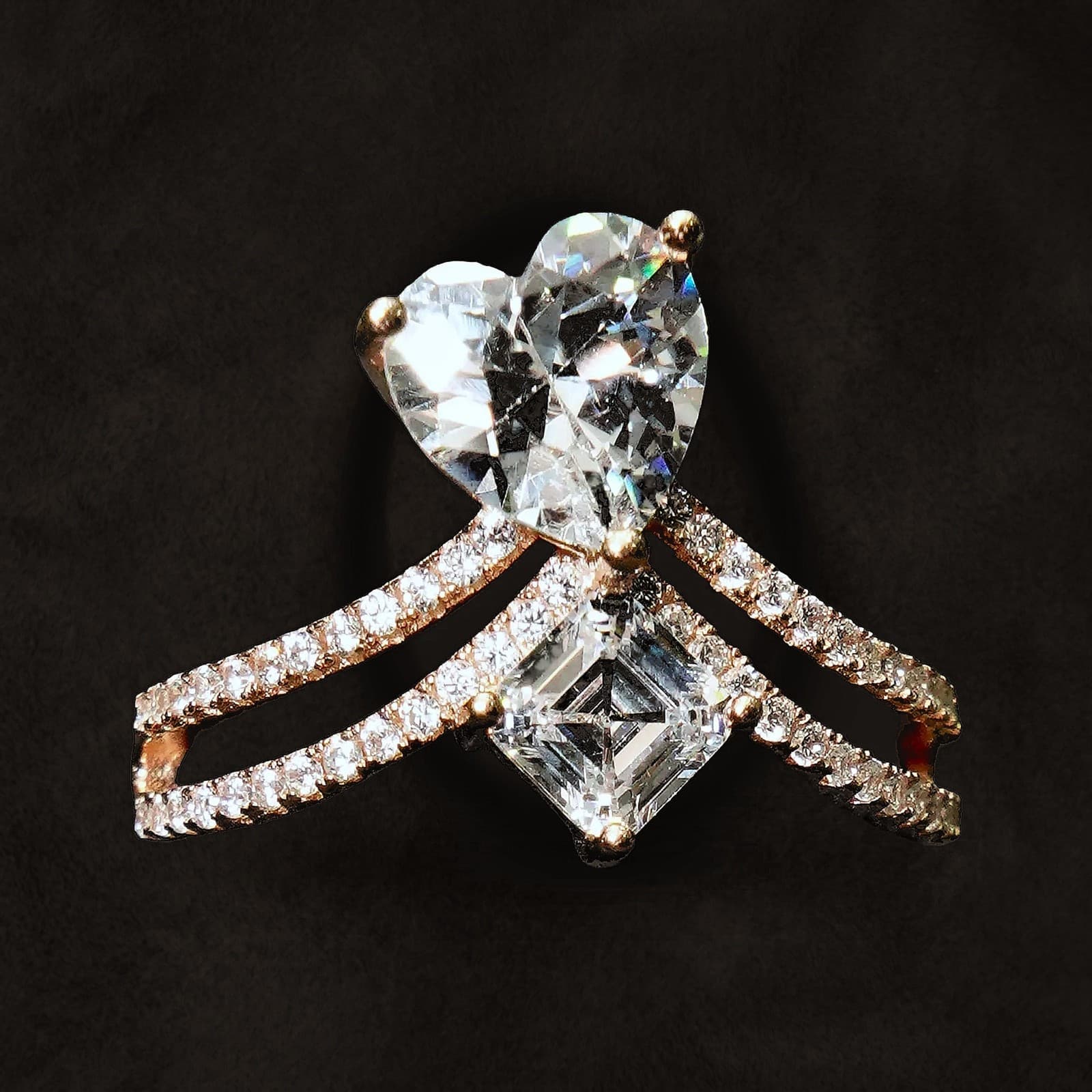 Twin Flame Ring