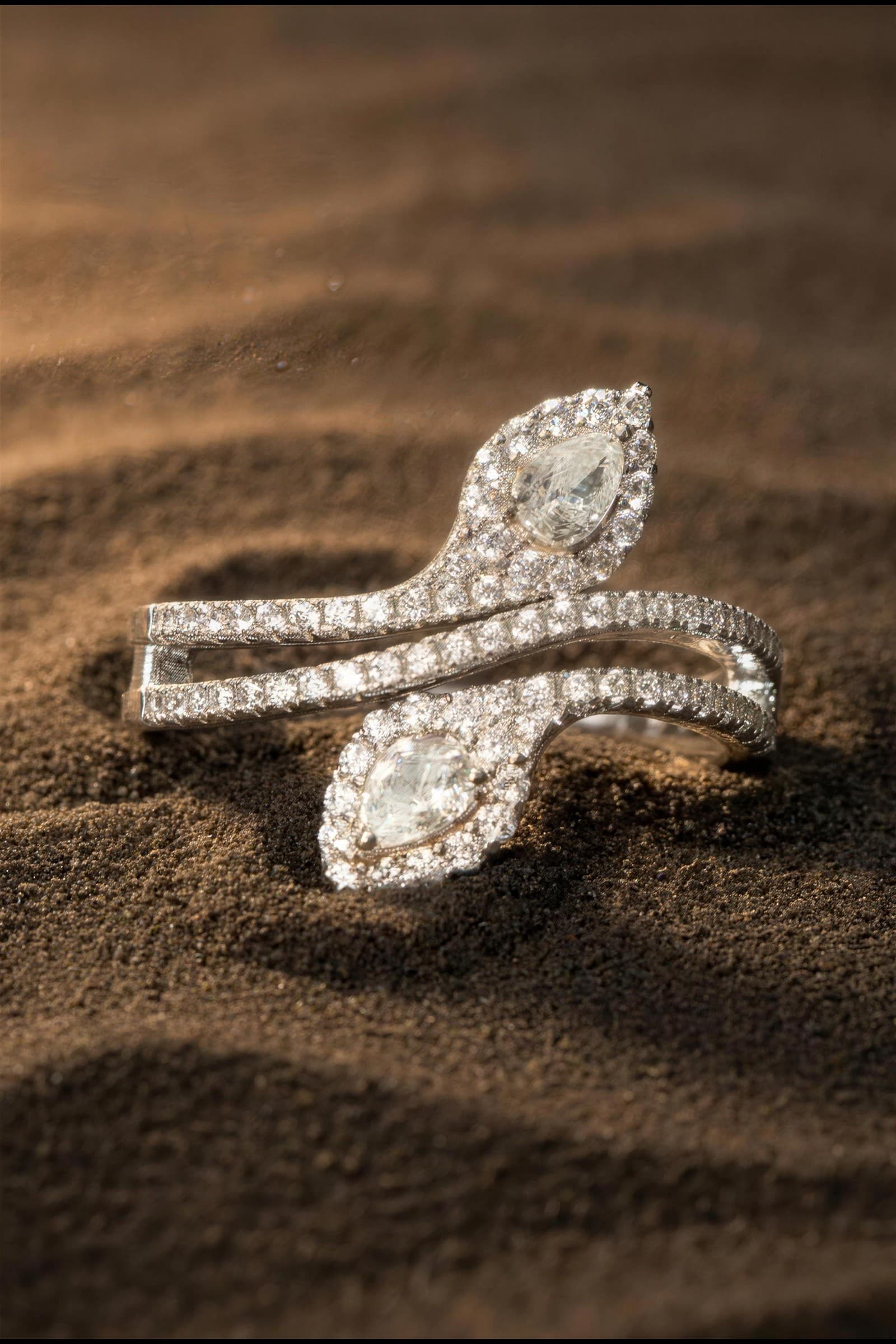 Whispering Leaves Ring